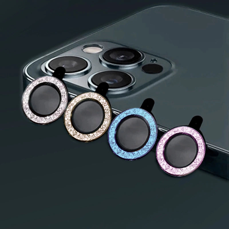 Protector para Cámara con Acabado Brillante y Vidrio Templado Premium Iphone 12