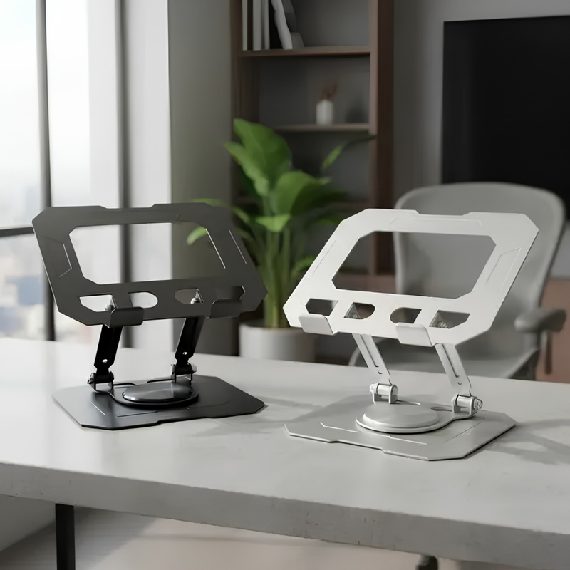 Soporte de Mesa Plegable 360° Tablet Metálico