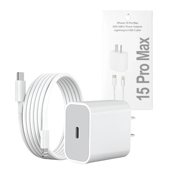 Cargador Rápido Tipo C a Lightning 35W iPhone