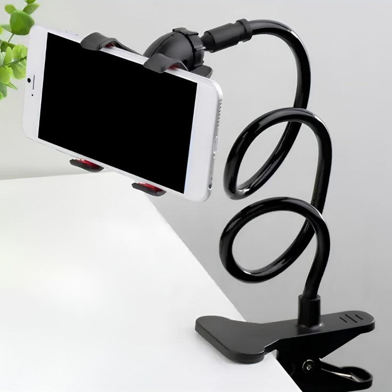 Soporte de Mesa Brazo Flexible Pinza para Celular