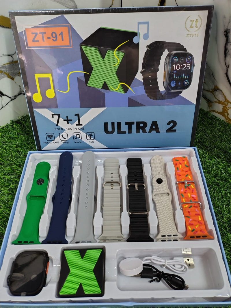 Smartwatch Pack Completo con 7 Correas + Estilo Premium