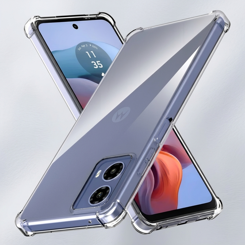 Funda Transparente Antishock Motorola G34