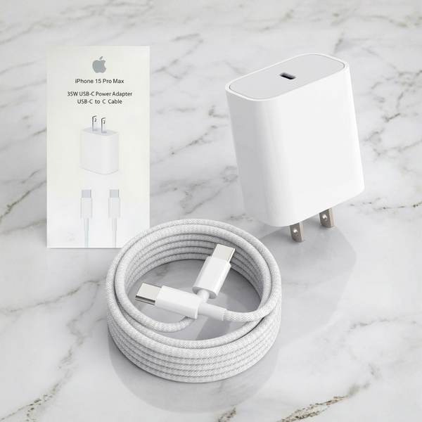 Cargador Rápido USB a Lightning 35W iPhone
