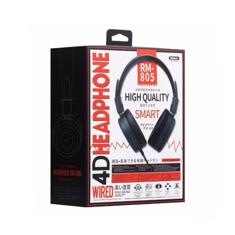 Auricular Vincha con Cable Remax RM-805