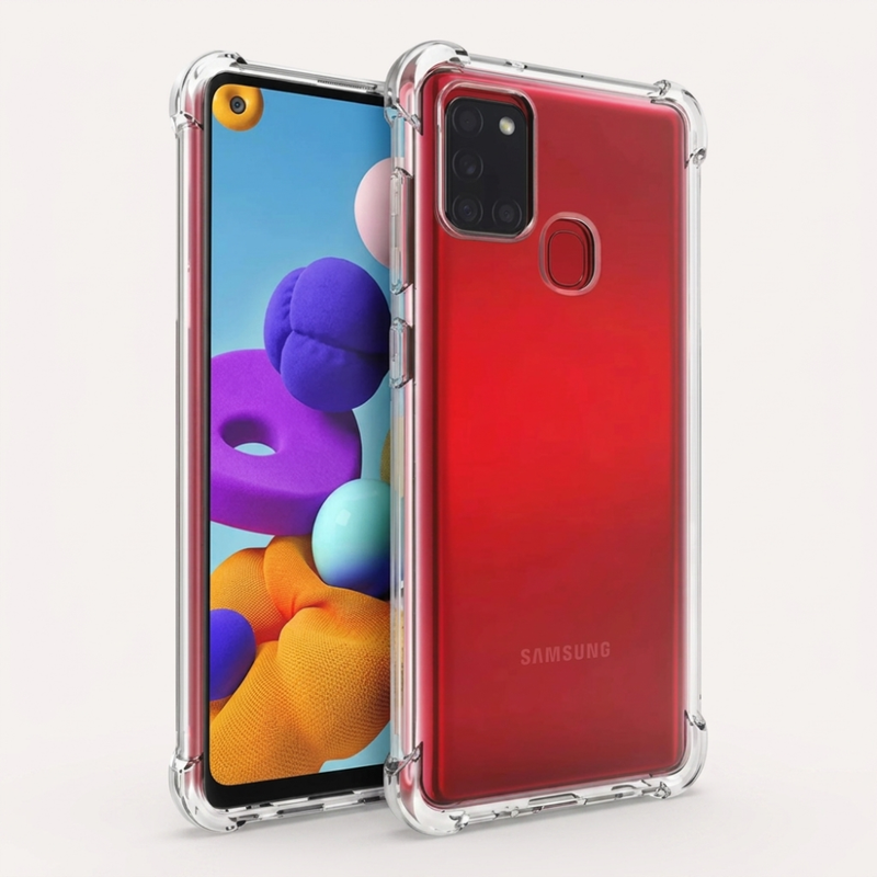 Funda Transparente Antishock Samsung A21s