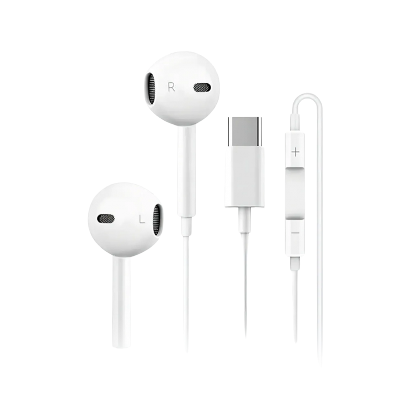 Auricular con Cable Tipo-C Mobile Sin Gomita