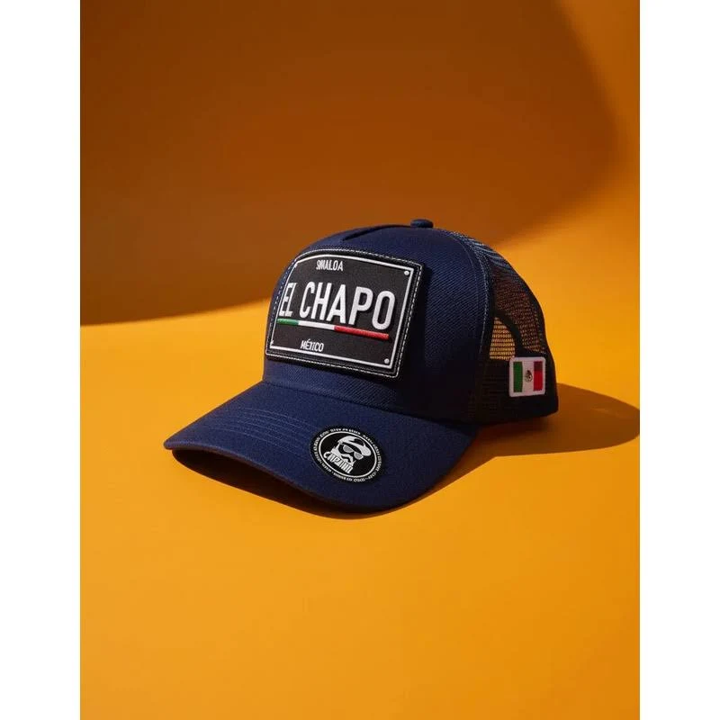 Gorra Trucker Azul Premium con Parche – Ajustable y Estilo Urbano