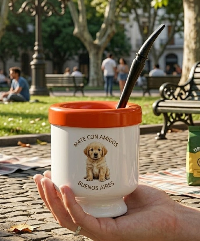 Mate con Accesorio Personalizado de Polímero