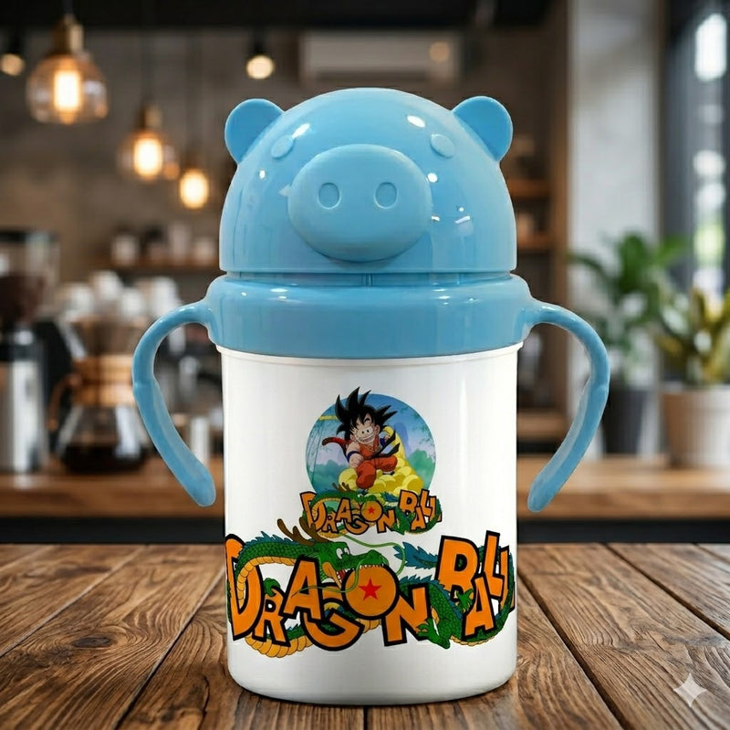 Jarro Térmico con Tapa de Osito Personalizado • El Regalo Más Tierno • Calidad Premium