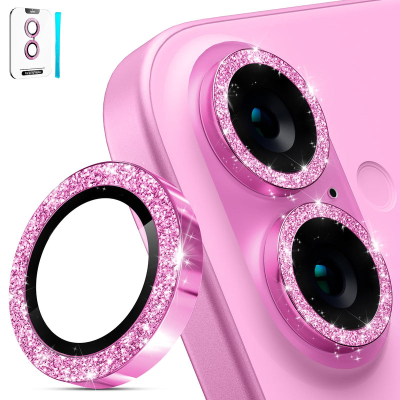 Protector para Cámara con Acabado Brillante y Vidrio Templado Premium Iphone 16 plus