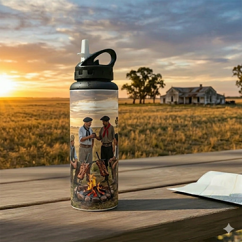 Tu Botella Deportiva Única: Hoppy Personalizado con Calidad de Impresión Premium