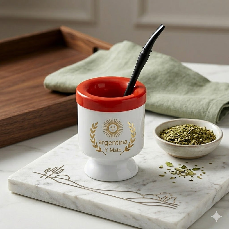 Mate con Accesorio Personalizado de Polímero