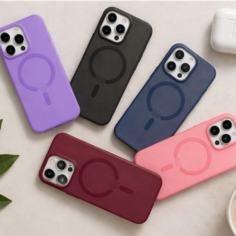 Funda Magnética MagSafe Matte para iPhone 15 Pro Max