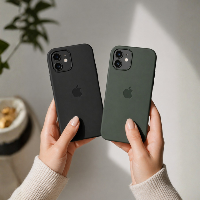 Funda Silicona Original para iPhone 12