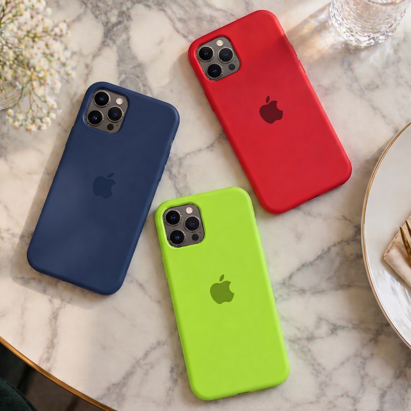 Funda Silicona Original para iPhone 12 PRO MAX