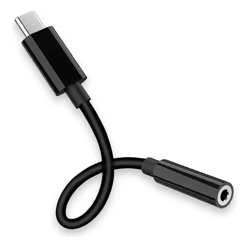 Adaptador Tipo C a Jack 3.5mm Audio