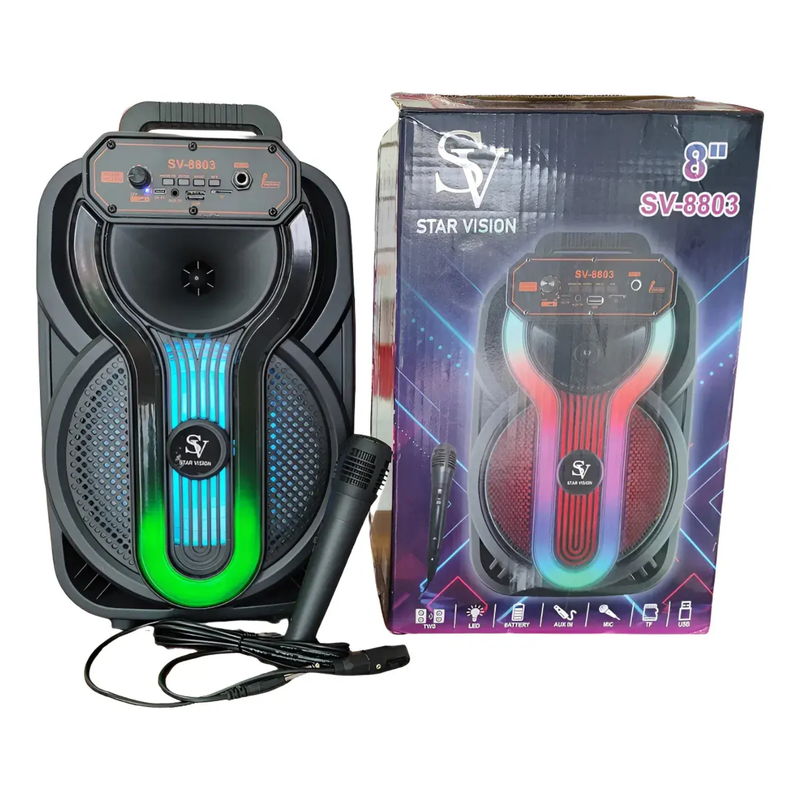 Parlante Inalámbrico Bluetooth SV-8803