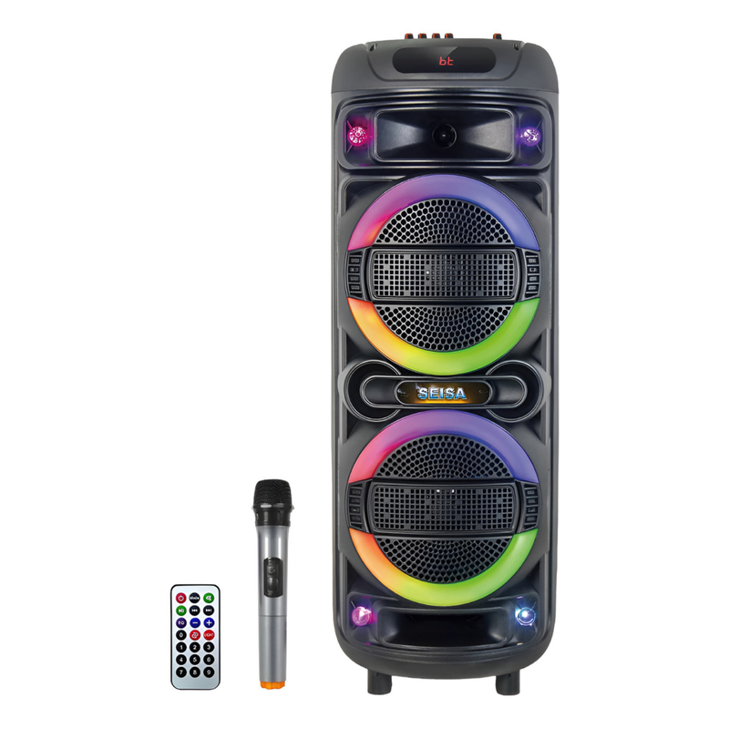 Parlante Inalámbrico Bluetooth SEISA 8x2" YX-H8866