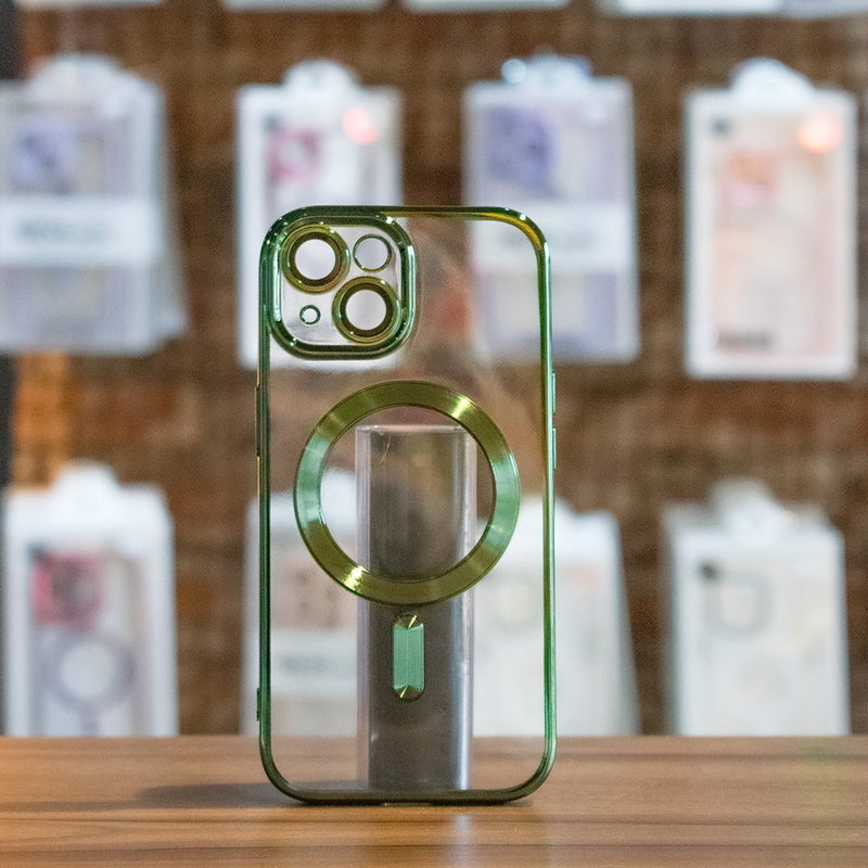 Funda magnética con protector de cámara Iphone 12