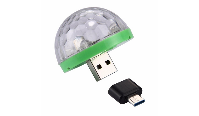 Mini Foco Bolichero Led USB
