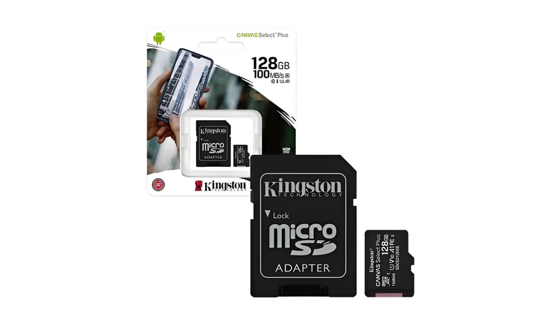 Tarjeta de Memoria + Adaptador 100Mbps - KINGSTON