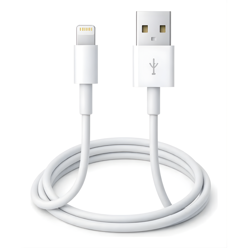 Cable USB Común 1Mt. (Lightning)