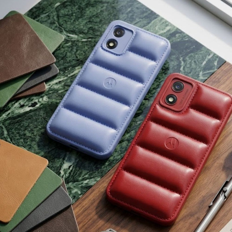 Funda Siliconada Puffer Soft para Motorola E13
