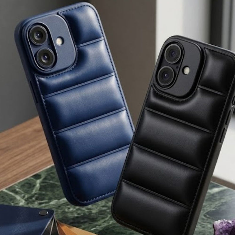Funda Siliconada Puffer Soft para iPhone 16