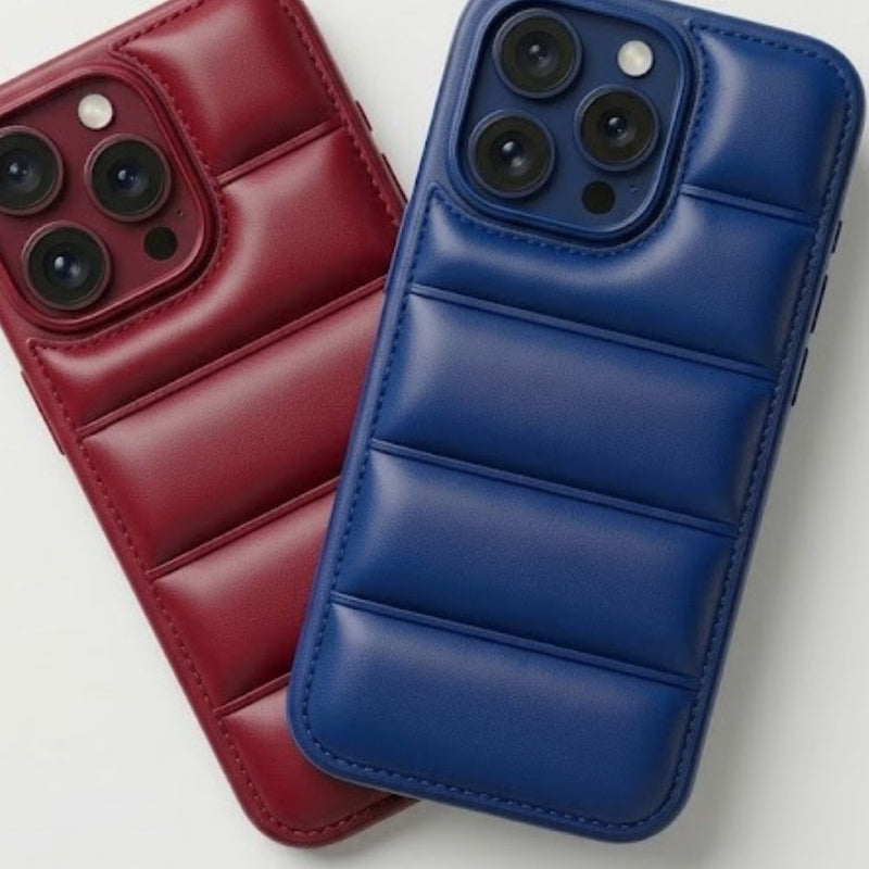 Funda Siliconada Puffer Soft para iPhone 16 Pro Max