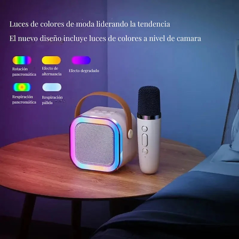 Parlante Inalámbrico Bluetooth Karaoke K12