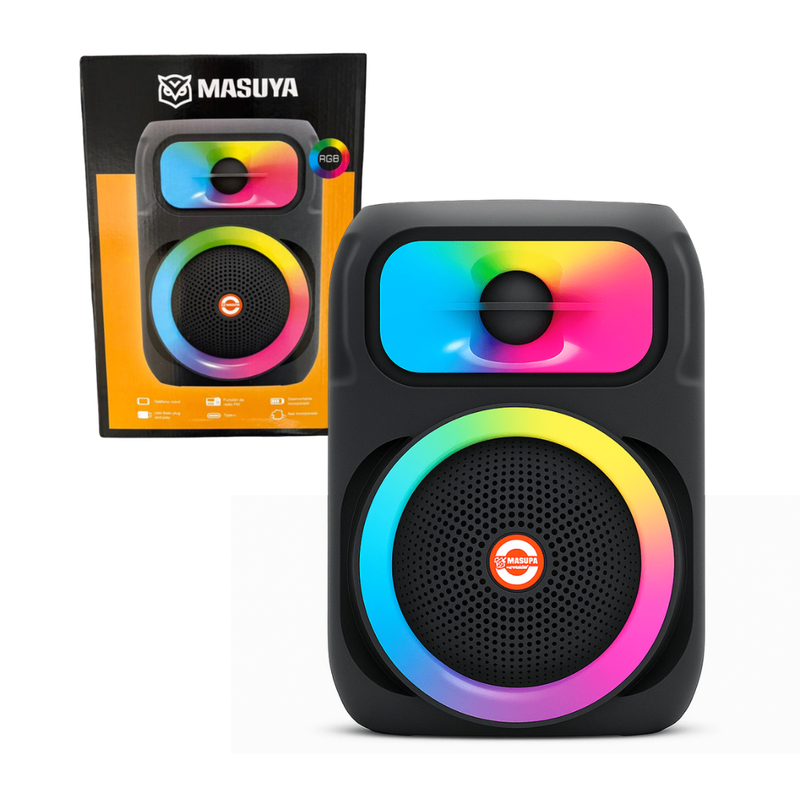 Parlante Inalámbrico Bluetooth 8" MASUYA