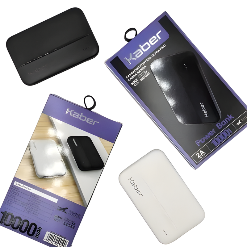 Powerbank Portátil 10000mah KABER