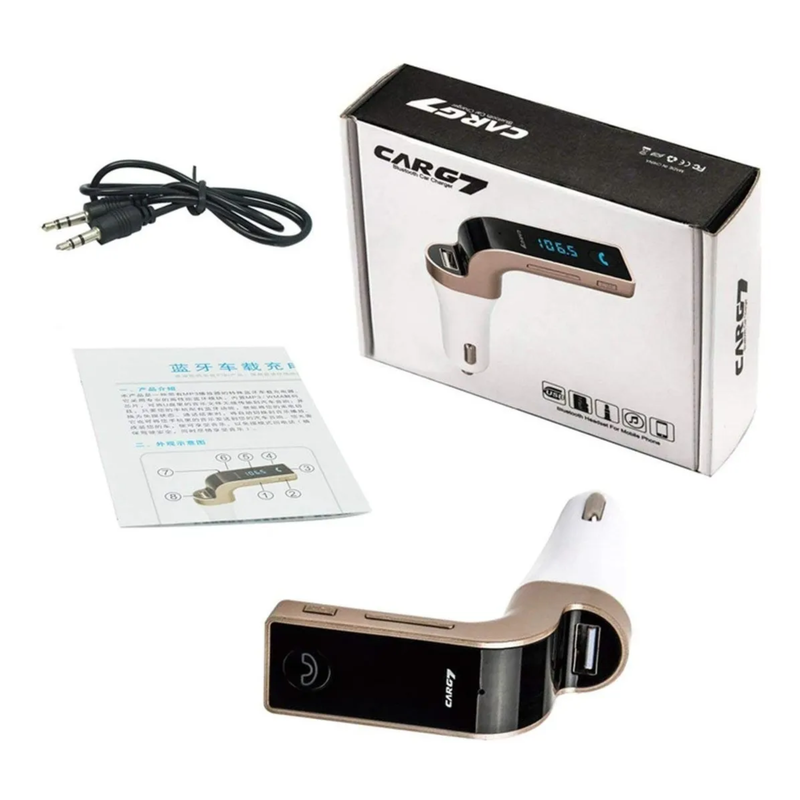 Cabezal Auto Transmisor FM CARG7