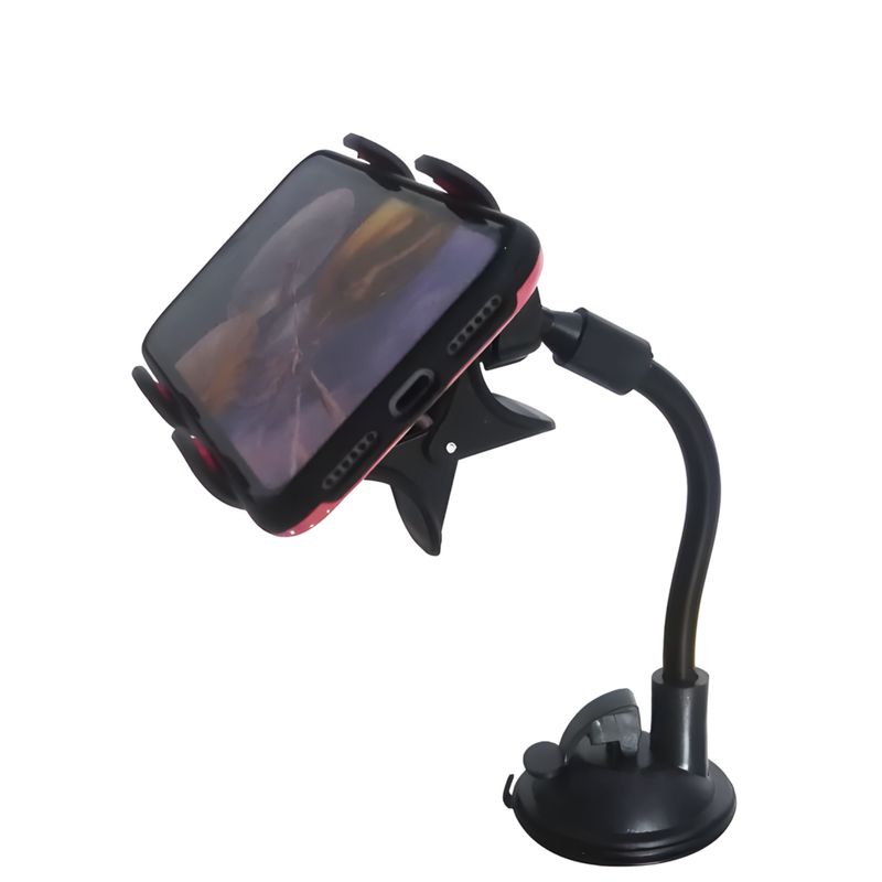 Soporte para Celular de Pinza con sopapa