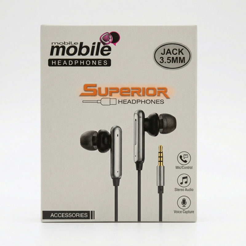 Auricular con Cable Común Mobile Superior