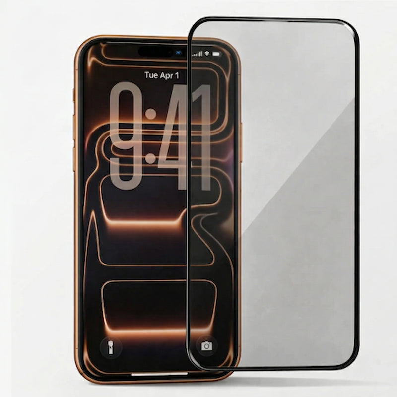 Vidrio Templado Reforzado 9D para iPhone 15