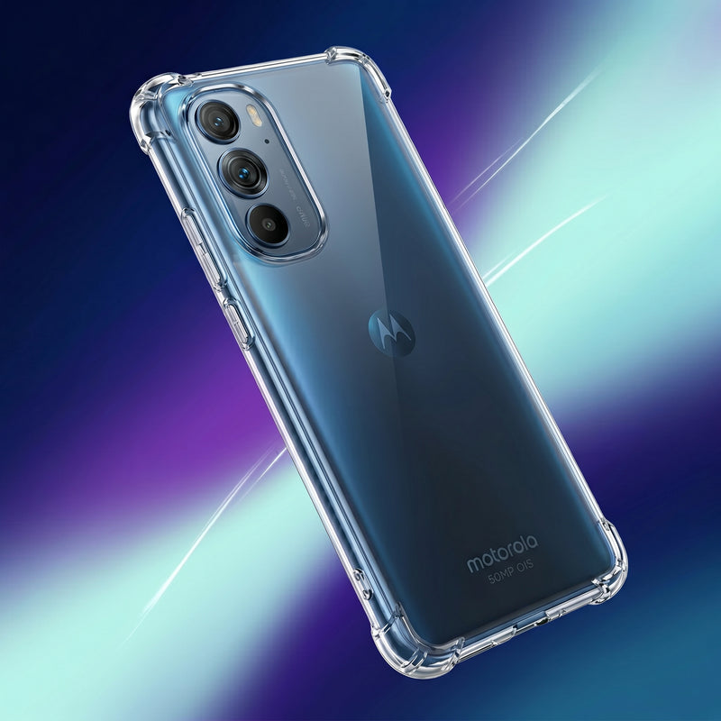 Funda Transparente Antishock Motorola G200