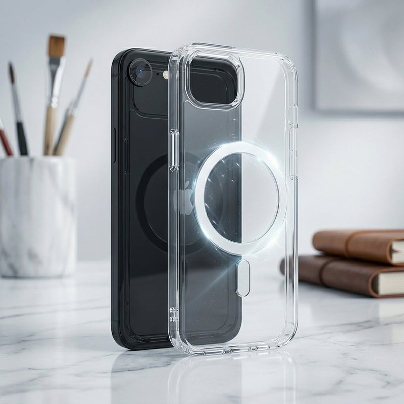 Funda Magnética Magsafe Transparente para iPhone 16e