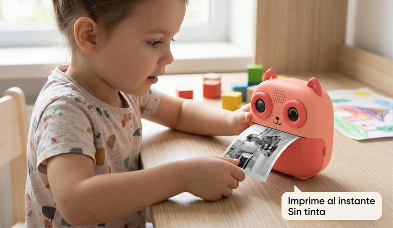 Cámara con Impresora para Niños