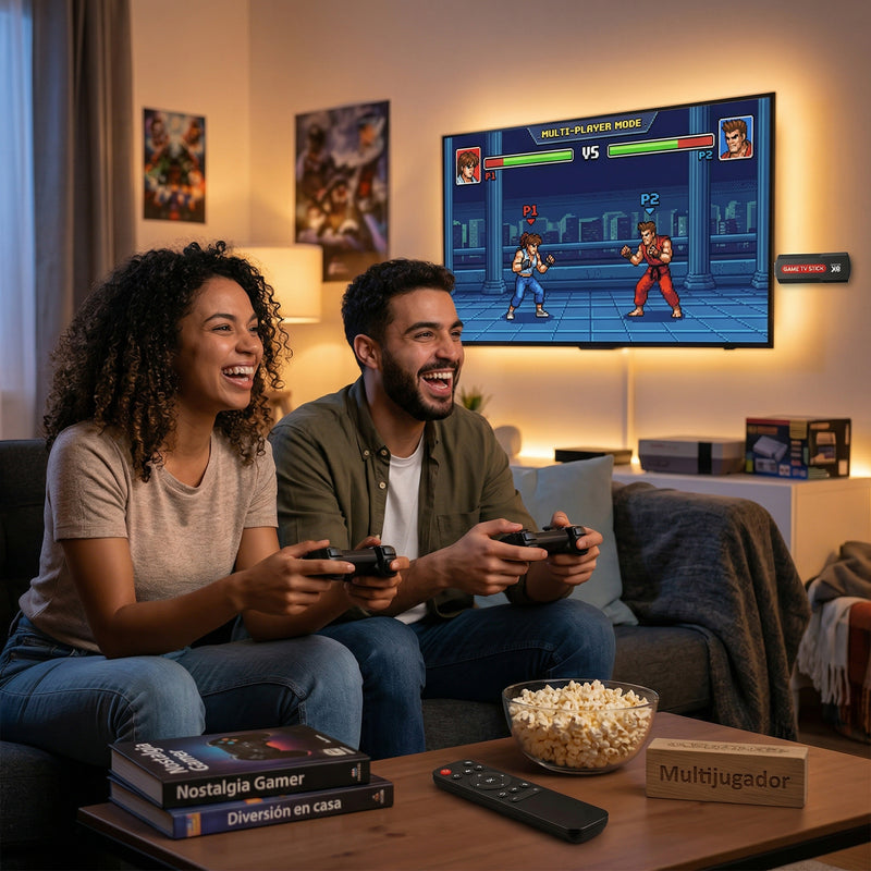 Consola Game Stick + TV Box 4K