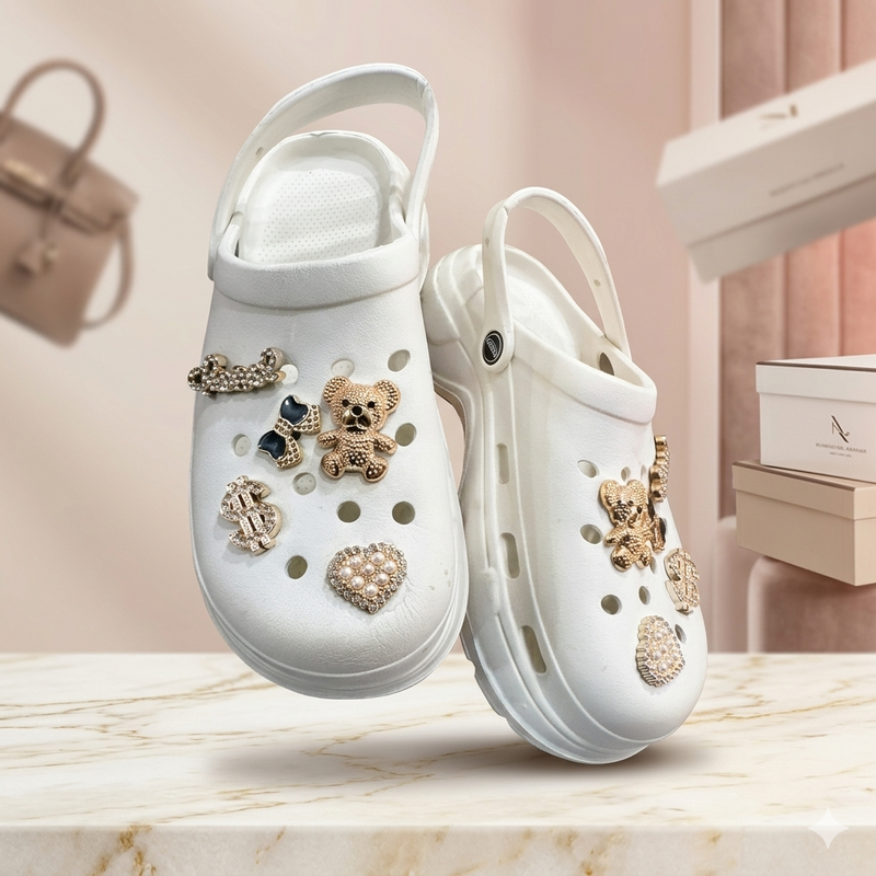 Crocs Adultos con dije decorativos