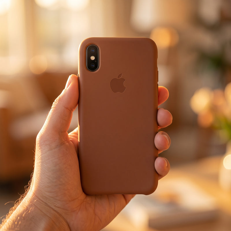 Funda Silicona Original para iPhone XS