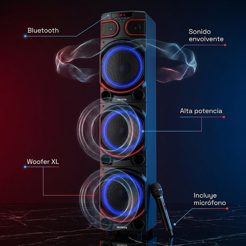 Parlante Bluetooth Aiwa T2012