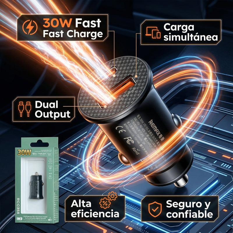 Cabezal Rápido de Auto REMAX RCC358