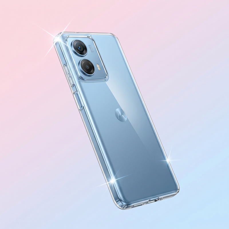 Funda Transparente Antishock Motorola G85