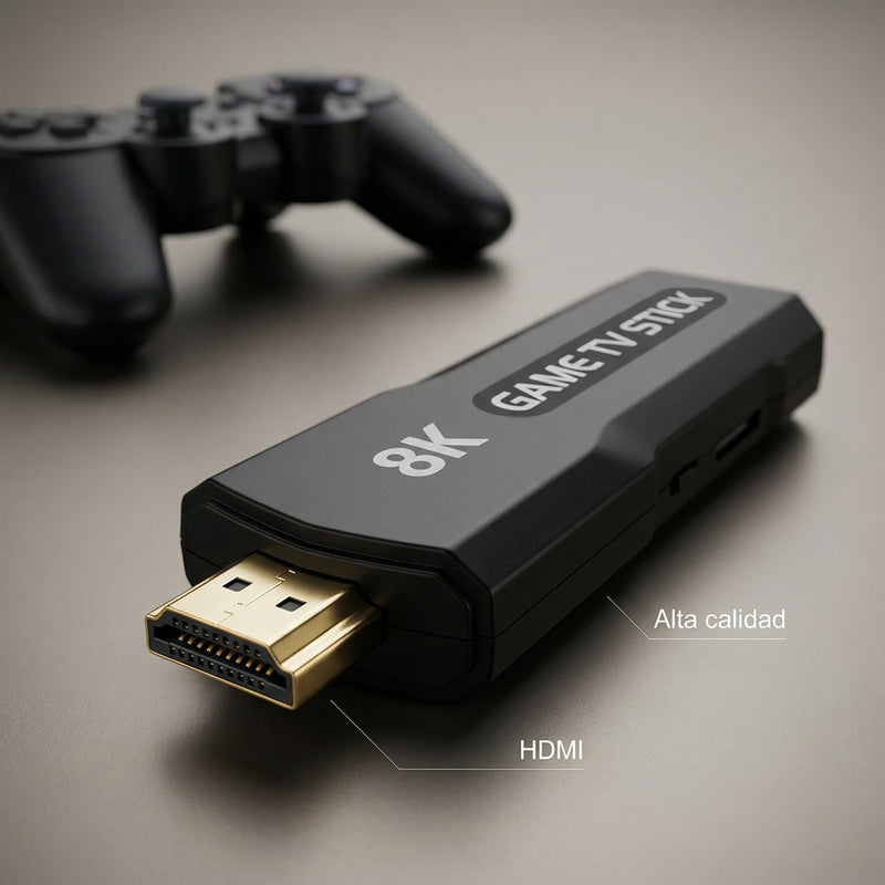 Consola Game Stick + TV Box 4K