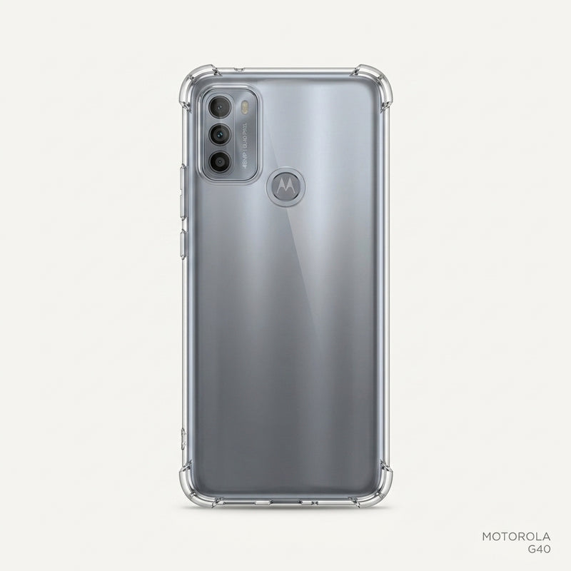 Funda Transparente Antishock Motorola G40