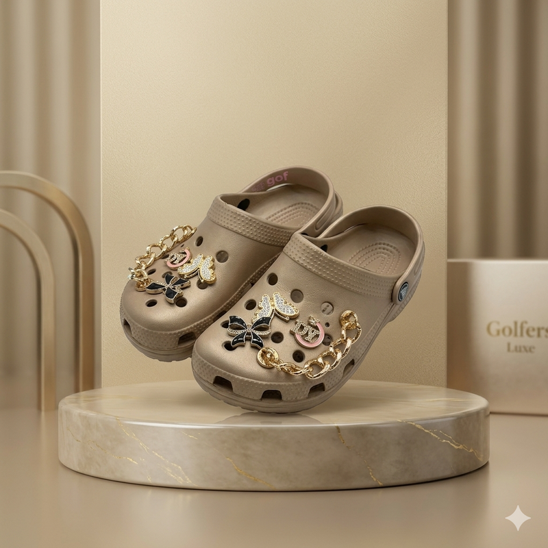 Crocs Infantiles con Dijes Decorativos –  Cómodos, Livianos y Personalizables