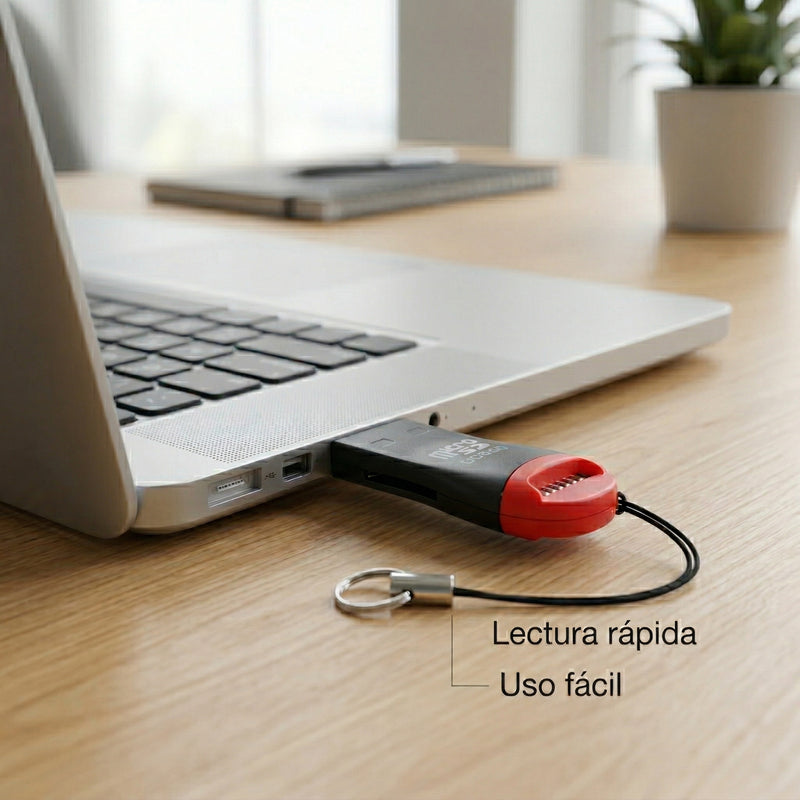 Lector de Memoria Micro SD 480mbps