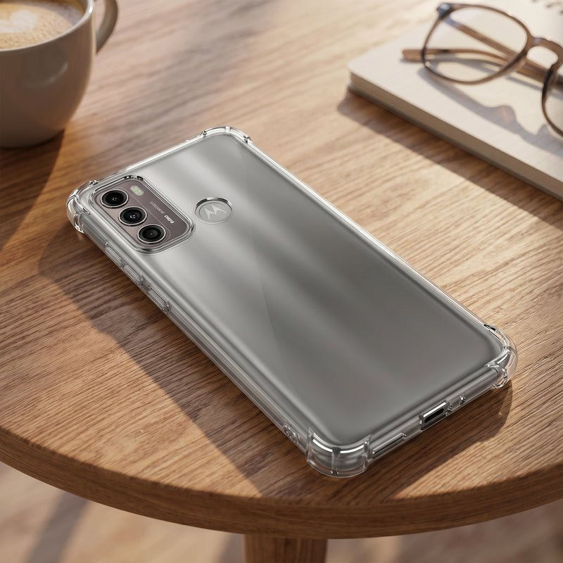 Funda Transparente Antishock Motorola G40